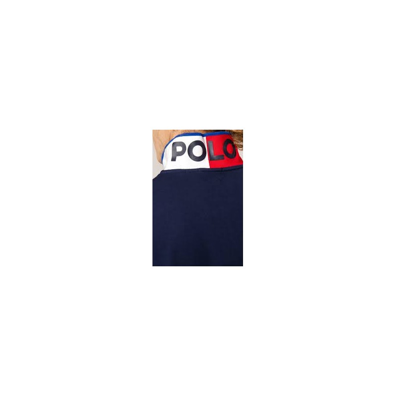 POLO RALPH LAUREN - Nautical Polo Short Sleeve Art 710791004 Color Blu Navy