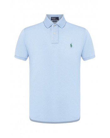 POLO RALPH LAUREN - Eco Sustainable Cotton Polo - Baby Blue
