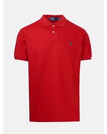 POLO RALPH LAUREN - Eco Sustainable Cotton Polo - Red