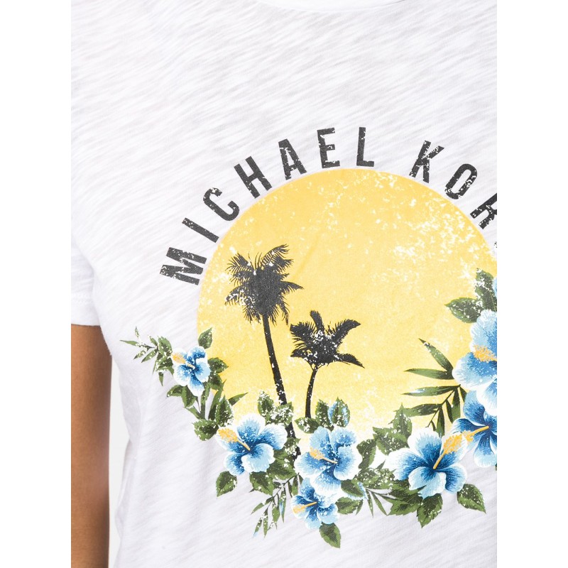 MICHAEL BY MICHAEL KORS - T-Shirt eco sostenibile - Bianco