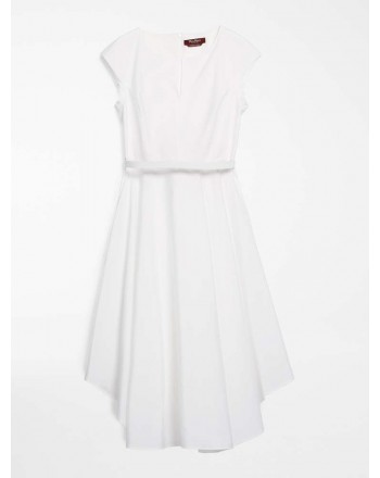 MAX MARA STUDIO - Cotton Popeline PRIMO Midi Dress- White