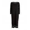 MAX MARA WEEKEND - Long dress with slits - Black