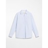 MAX MARA WEEKEND - Cotton poplin shirt - Light blue