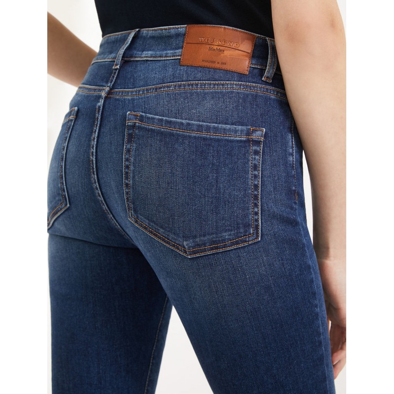MAX MARA WEEKEND - Jeans skinny fit - NIGRA - Denim chiaro used