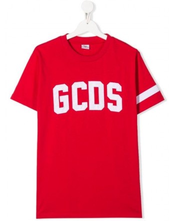 GCDS - Baby - T-SHIRT SHORT SLEVEE COL RED