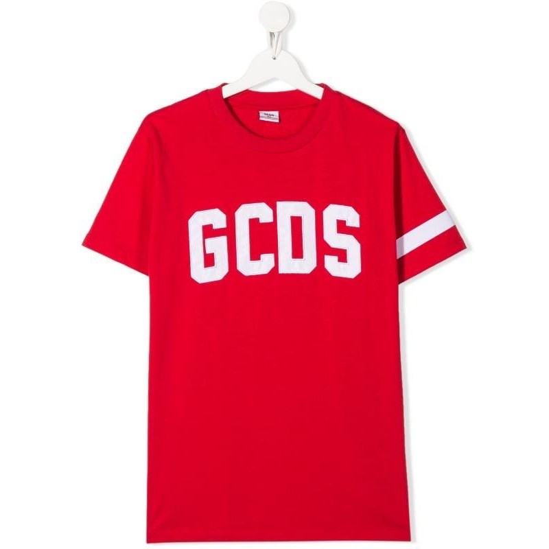 GCDS - Baby - T-SHIRT SHORT SLEVEE COL RED