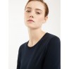 MAX MARA WEEKEND - Sweater in silk and cotton yarn - FACE - Blue