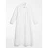 MAX MARA - Cotton poplin dress - VIBO - White