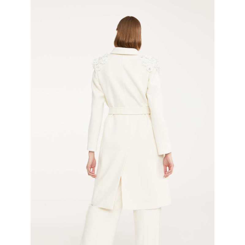 MAX MARA - Cashmere wool coat - TEMPRA - White