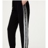 LIU-JO Sport - Sweatpants with lurex details - Black