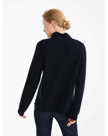 S MAX MARA - Cashmere yarn sweater - NARVEL - New dark blue