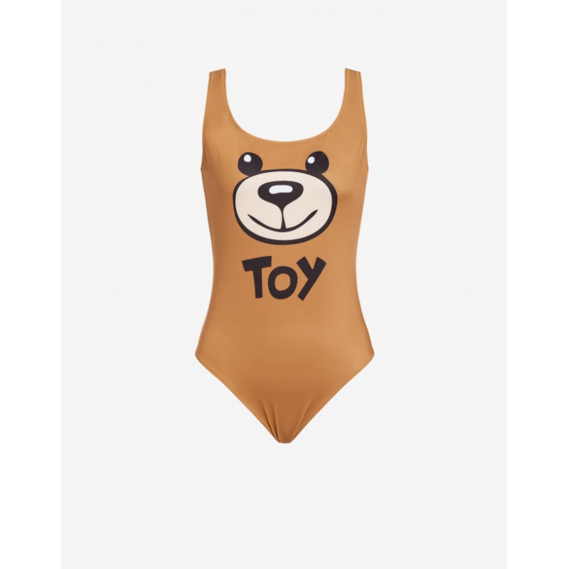 Moschinomare d -  OLYMPIC SWIMSUIT WITH TOY PRINT