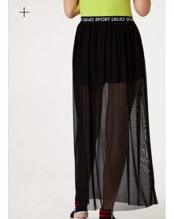 LIU-JO Sport - Tulle skirt with shorts - Black