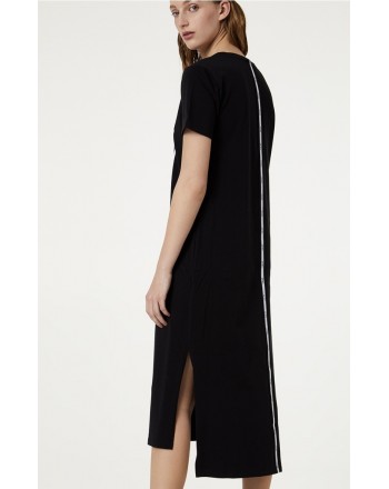 LIU-JO Sport - Dress with frontal print - Black