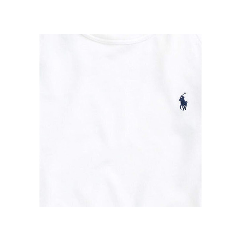 POLO RALPH LAUREN - Lightweight cotton sweatshirt - White