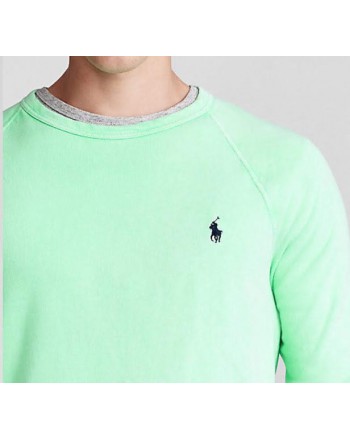 POLO RALPH LAUREN - Lightweight cotton sweatshirt - New Lime