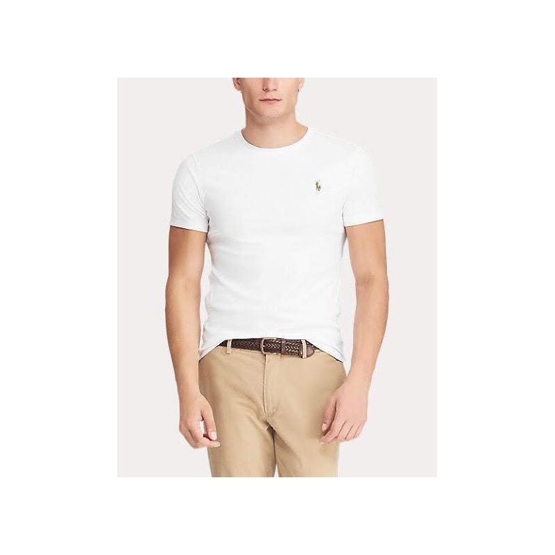 POLO RALPH LAUREN - T-shirt Cotone - Bianco
