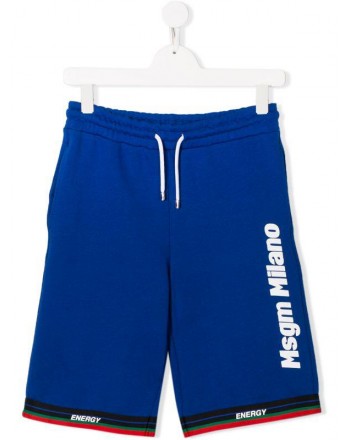 MSGM Baby- MILANO Sporty Trousers - Royal