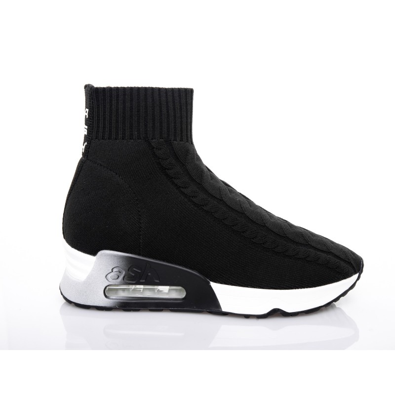 Sneakers Igloo con suola rialzataAsh in Materiale sintetico di colore Nero Donna Sneakers da Sneakers Ash 