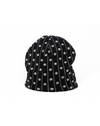 GALLO - Rib hat in Viscose - Black