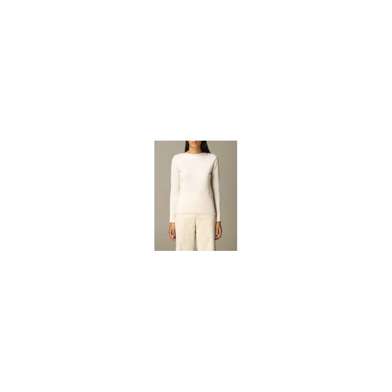 MAX MARA - Wool and Cashmere Knit PELOTA - White