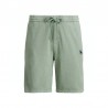 POLO RALPH LAUREN  -  fleece Bermuda Shorts - Military Green -