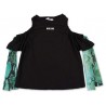 MSGM Baby -  T-shirt with bows application - Black 