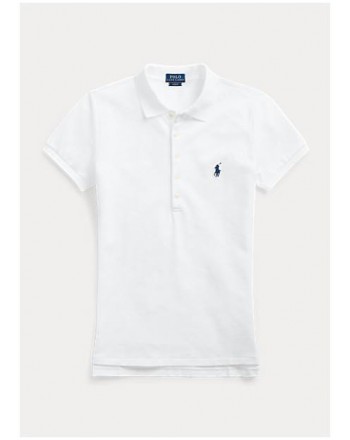 POLO KIDS - Basic 5-Button Polo Shirt - White _