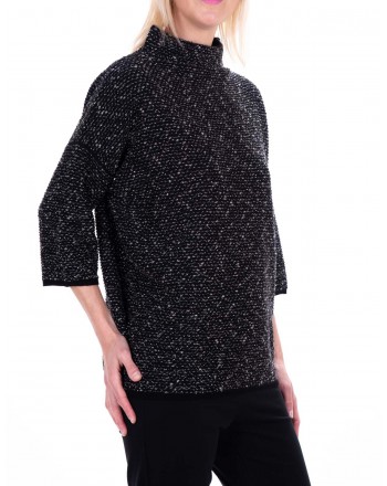 MAX MARA - LUIS sweater in pure new wool - Black