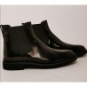 TOD'S - COLLEGE  Leather Beatles Boots - Black
