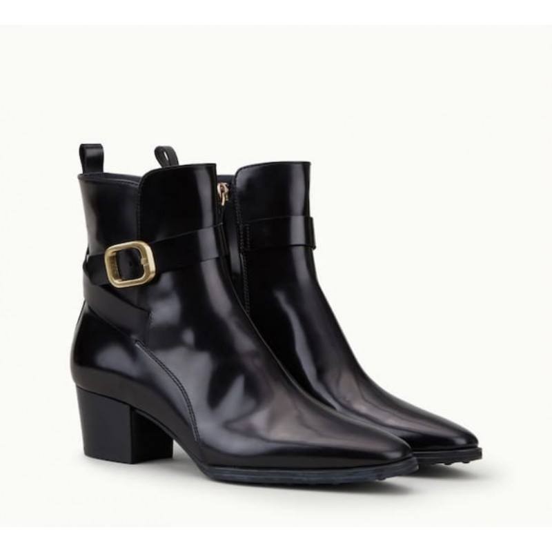 TOD'S - Ankle heels boots - BLACK