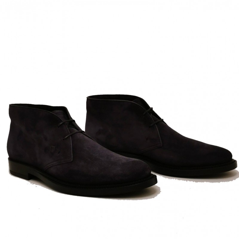 TOD'S - Suede Boots - Blue
