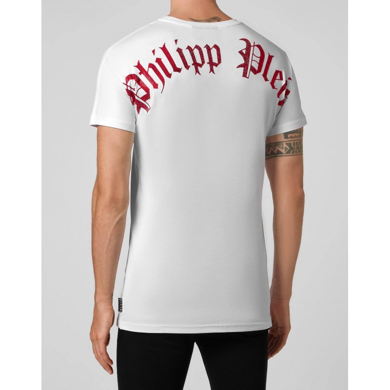 PHILIPP PLEIN - T-Shirt GOTHIC - Bianco