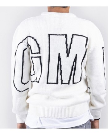 MSGM Baby -  Logoed pullover - WHITE