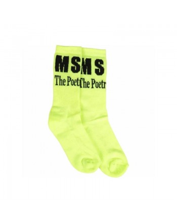 MSGM KIDS - Logo Cotton Socks - Yellow