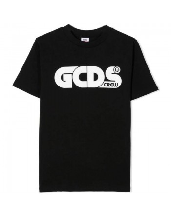GCDS Mini - T-shirt with print - Black