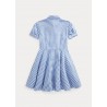 POLO KIDS - Checkered Cotton dress