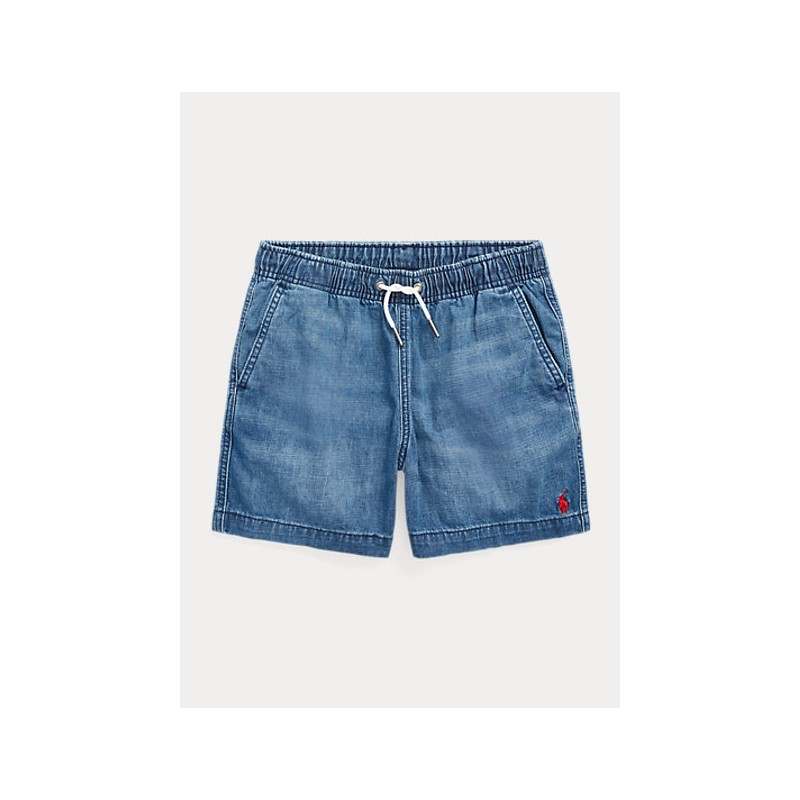 POLO KIDS - Short Cotton Jeans