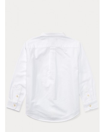 POLO KIDS - basic pinpoint cotton shirt