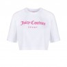 JUICY  COUTURE - T-Shirt CARLA - BIANCO