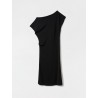 SPORTMAX - CECILIA Interlock Viscose Dress - Black