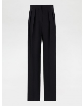 SPORTMAX -  OVALE Soft Styled Trousers - Black