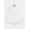 POLO RALPH LAUREN - Ultra-Light Shirt in Pyquè - Bianco