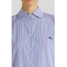 ETRO - Striped shirt with PEGASO - Sky