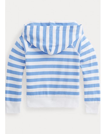 POLO KIDS - Striped Hooded Sweatshirt