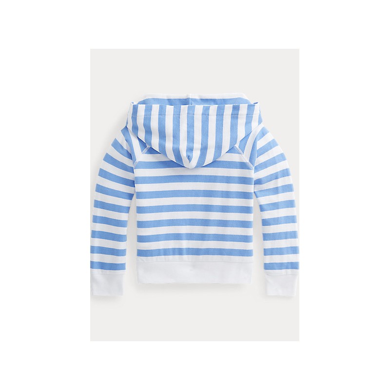 POLO KIDS - Striped Hooded Sweatshirt