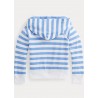 POLO KIDS -Striped Hooded Sweatshirt