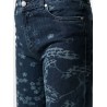 RED VALENTINO - Floral Jeans - Dark Blue