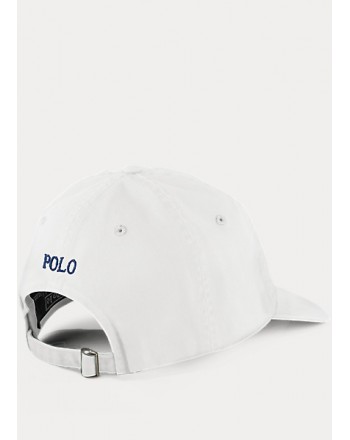 POLO RALPH LAUREN  - Logged hat - White -