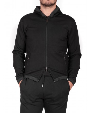 EMPORIO ARMANI - Sweatshirt in Vescosa - Black